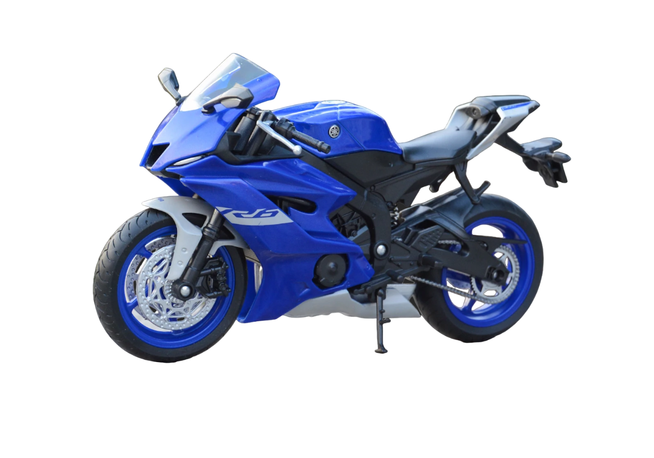 1/12 Yamaha YZF-R6 Die Cast Motorcycle Model