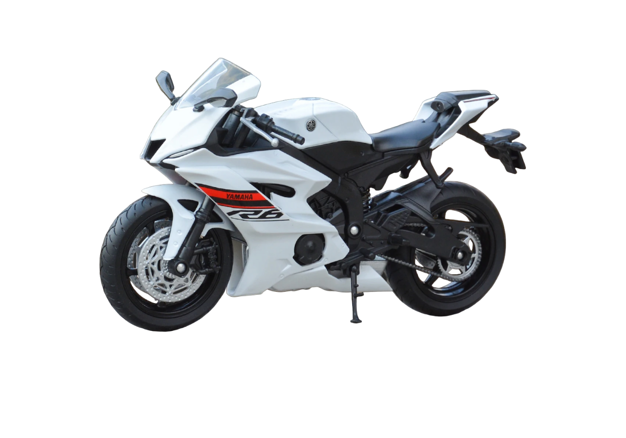 1/12 Yamaha YZF-R6 Die Cast Motorcycle Model