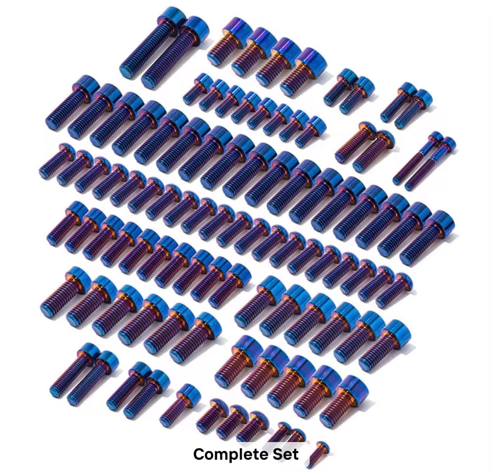 Dream 01 Full titanium Bolt kit