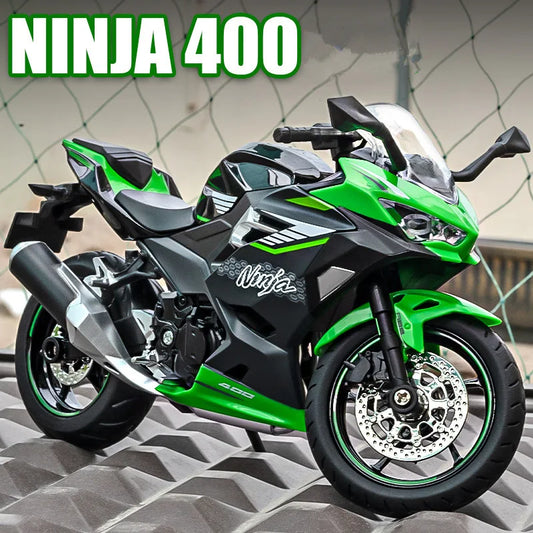 1/12 Kawasaki Ninja 400 Die Cast Motorcycle Model