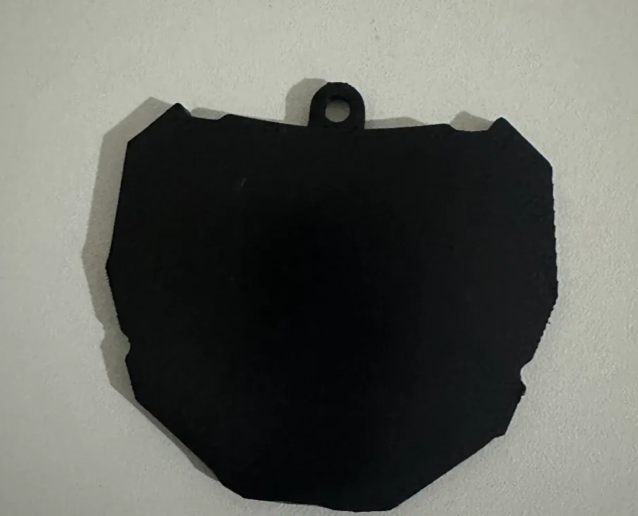 Odi plate keychain